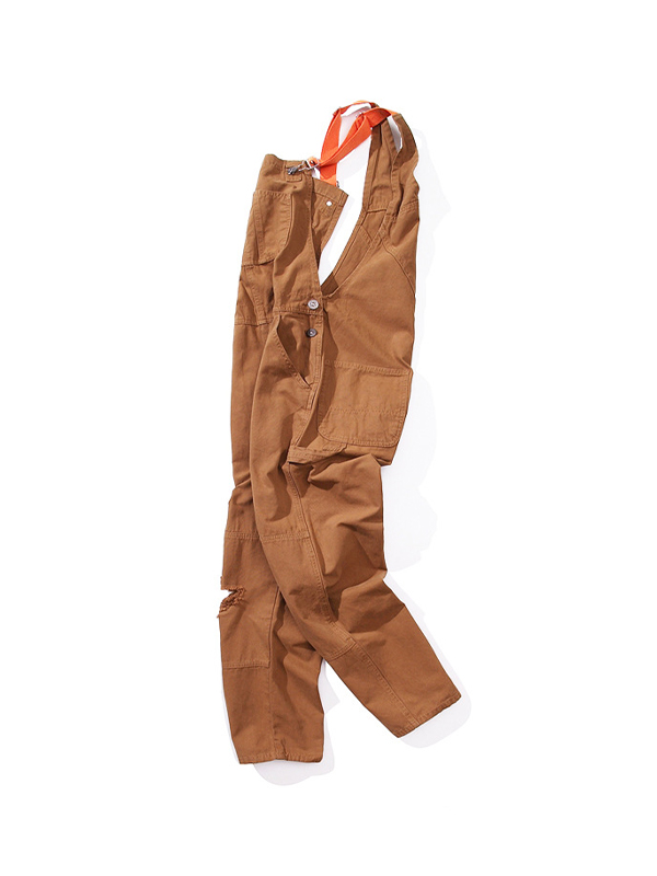 Mono tipo cargo suelto con peto para hombre