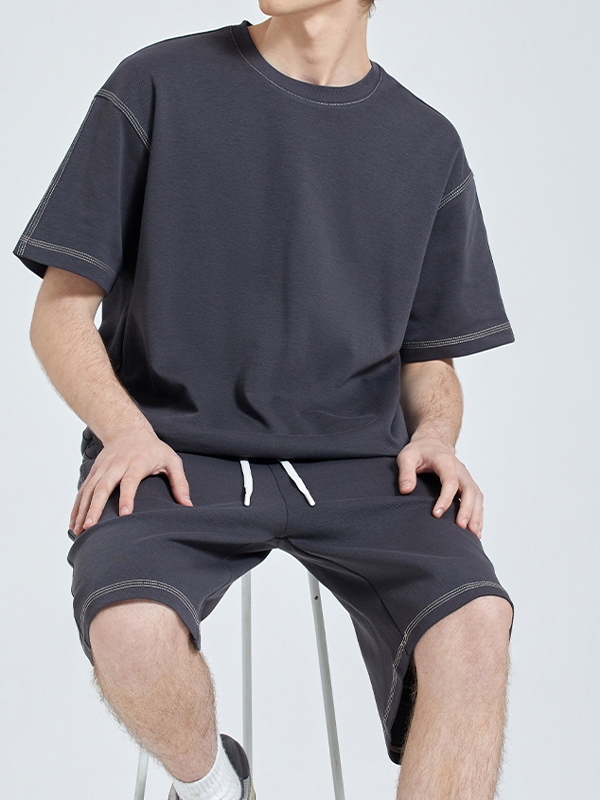 Pantalones cortos sueltos deportivos casuales para hombre